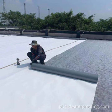 Gorąca sprzedaż Wodoodporna membrana PVC na płaski dach